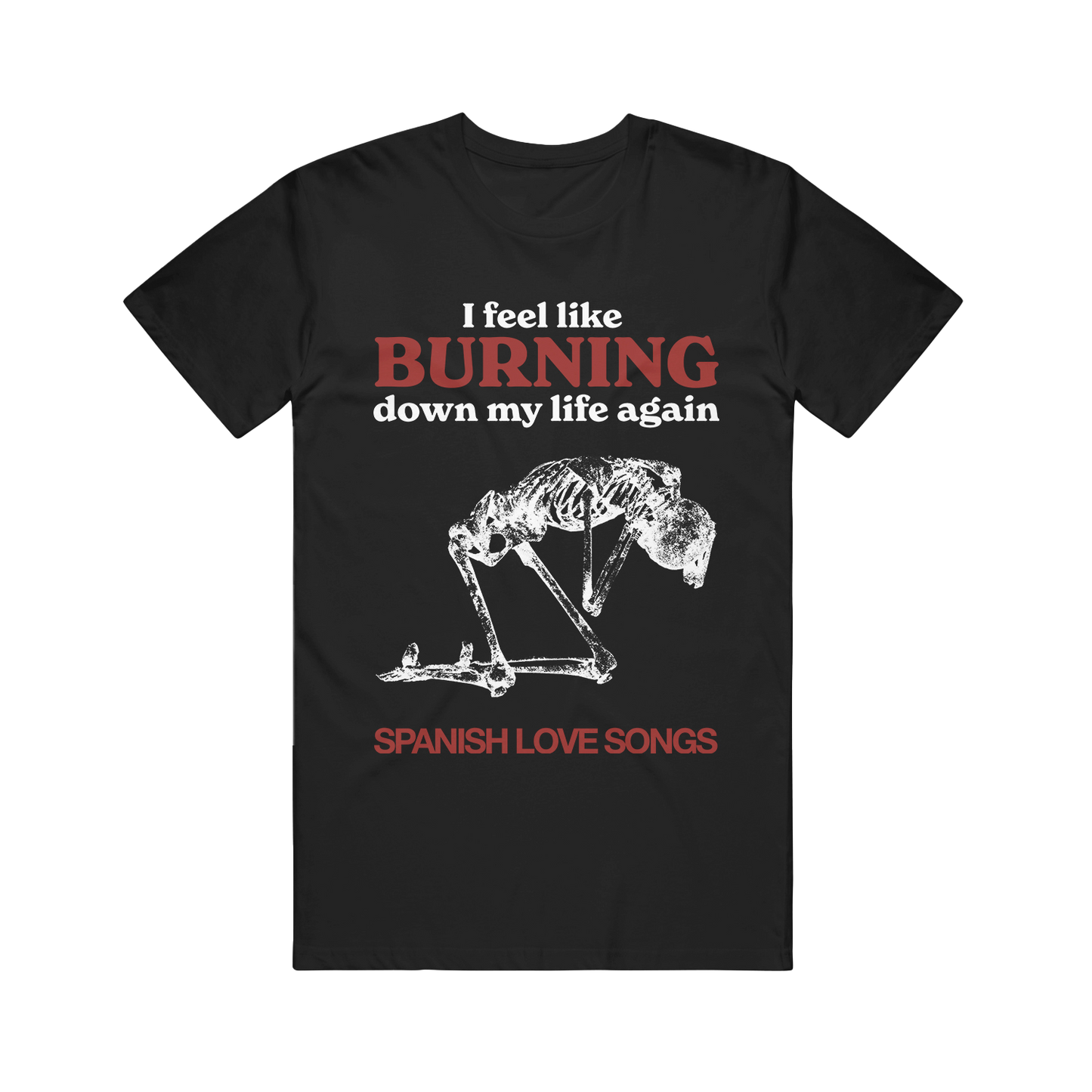 Burning Down T-Shirt (Black)