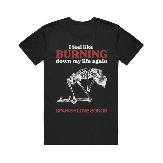 Burning Down T-Shirt (Black)