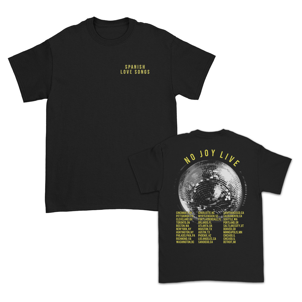 No Joy Tour T-Shirt (Black)