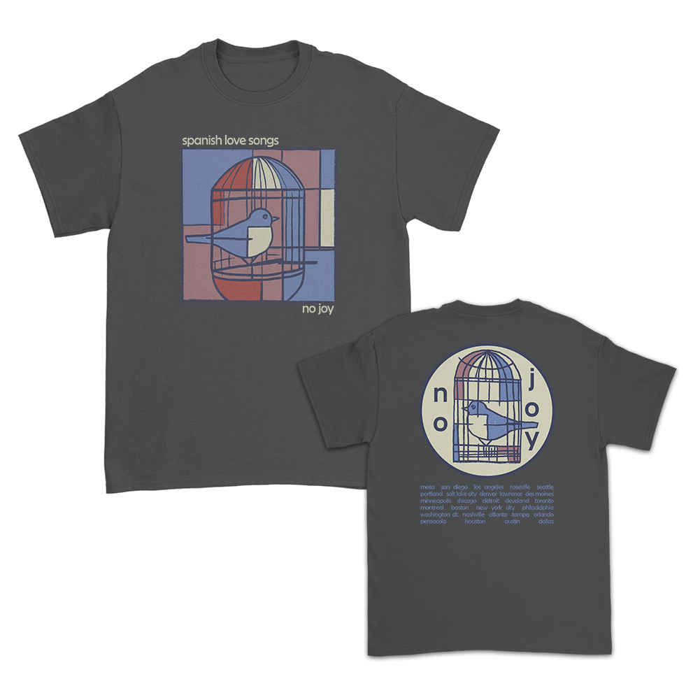 Bird Cage Tour T-Shirt (Charcoal)