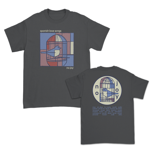 Bird Cage Tour T-Shirt (Charcoal)