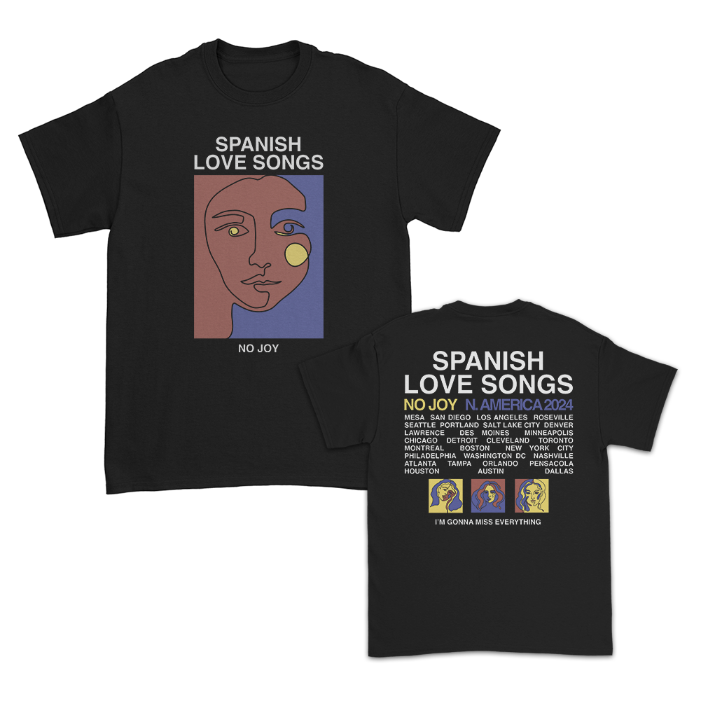 One Line Tour T-Shirt (Black)