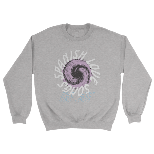 Swirl Crewneck Sweatshirt (Heather Gray)