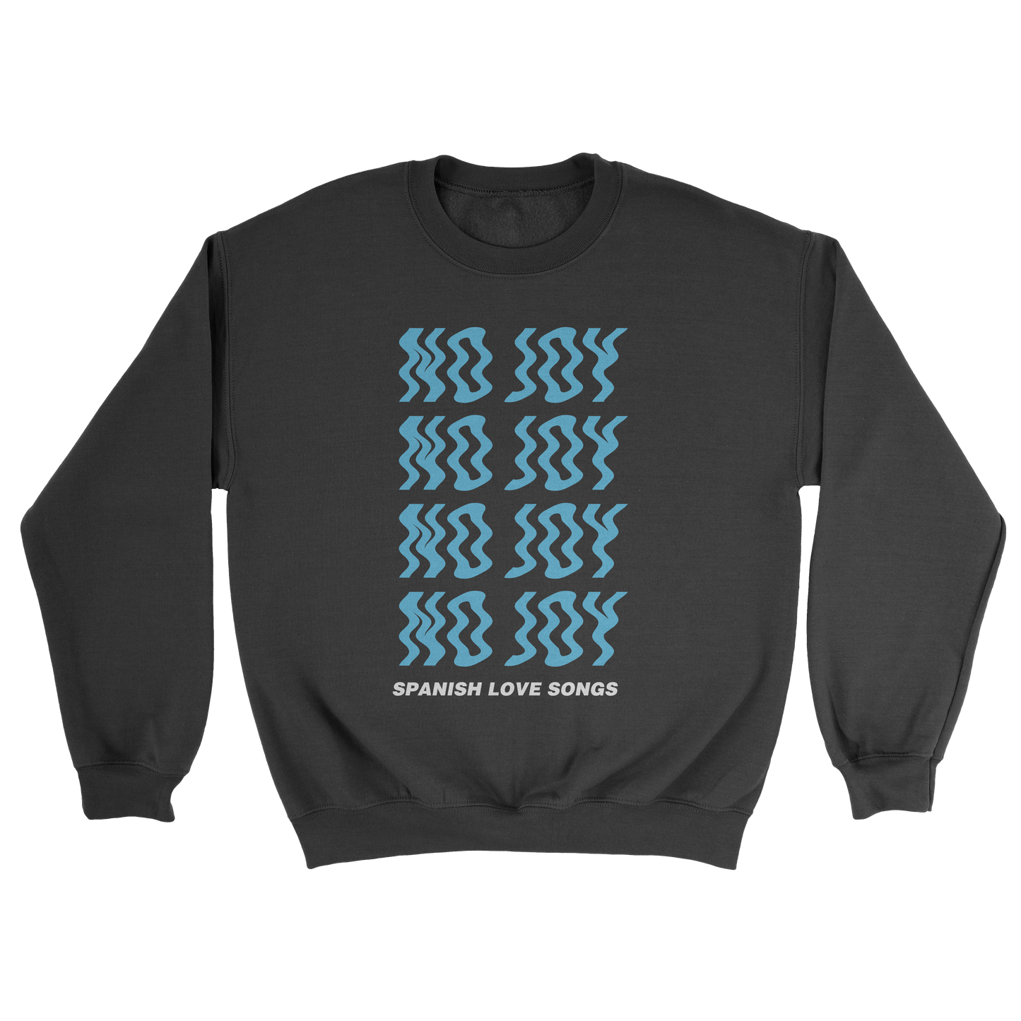 No Joy Repeater Crewneck Sweatshirt (Black)