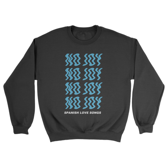 No Joy Repeater Crewneck Sweatshirt (Black)
