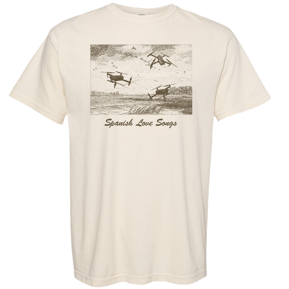 Vintage Drone T-Shirt - Ivory (PREORDER)