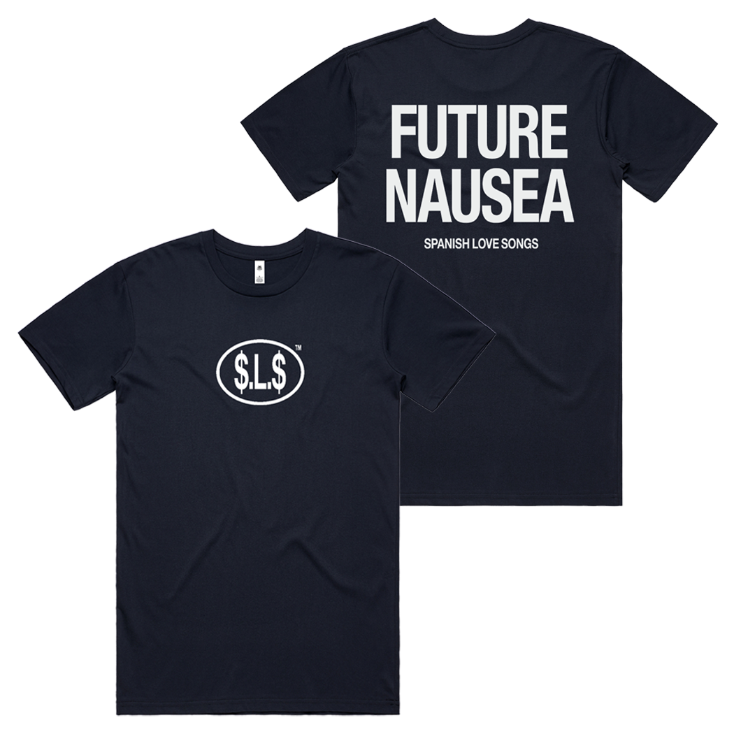 Dollar Sign Skate T-Shirt - Navy (PREORDER)